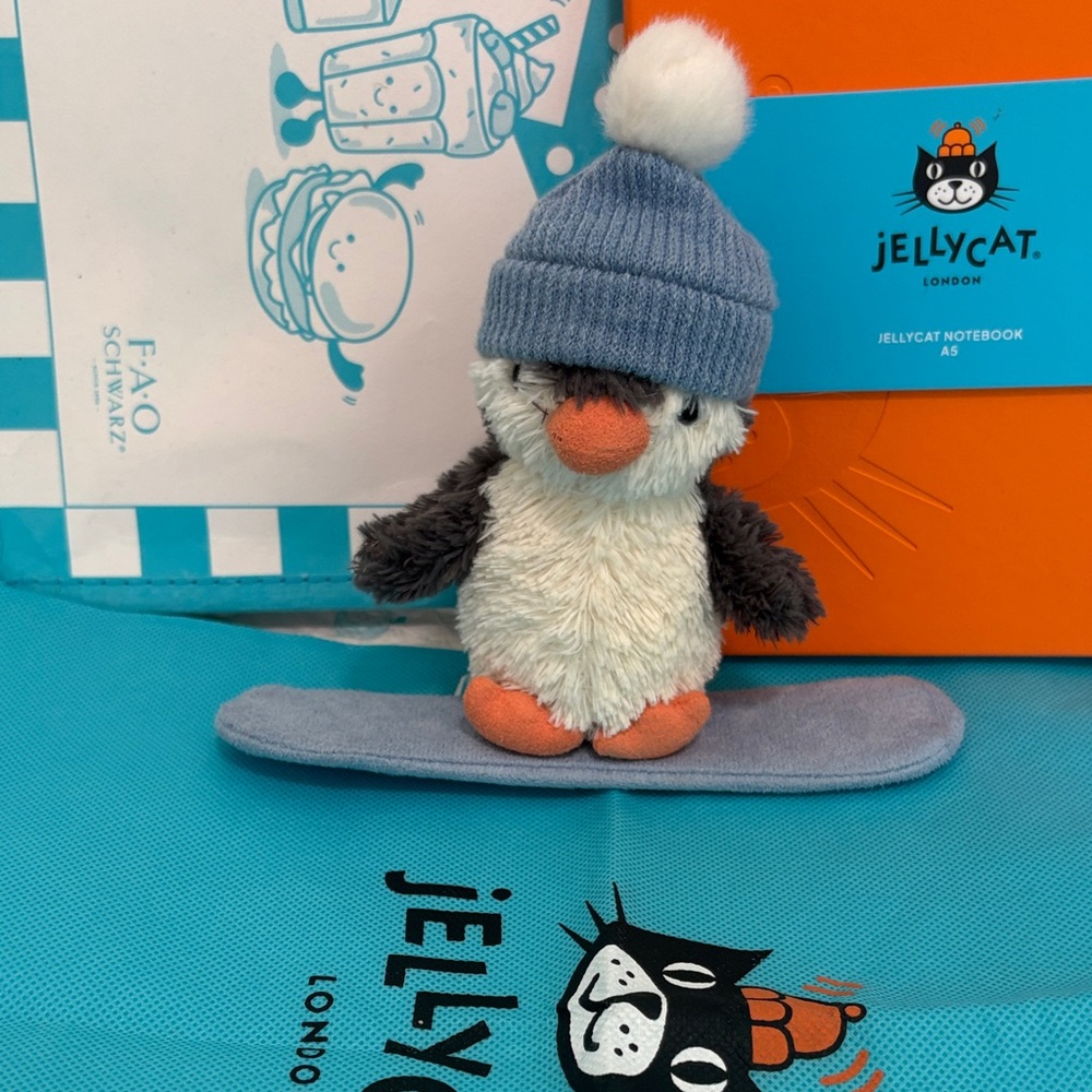 Jellycat Peanut Penguin, Genuine. Dustbag,care instructions inside JC envelope.